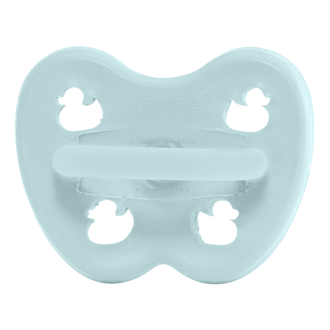 Hevea Soother Pacifier - Orthodontic - 0-3M - Baby Blue-Mountain Baby