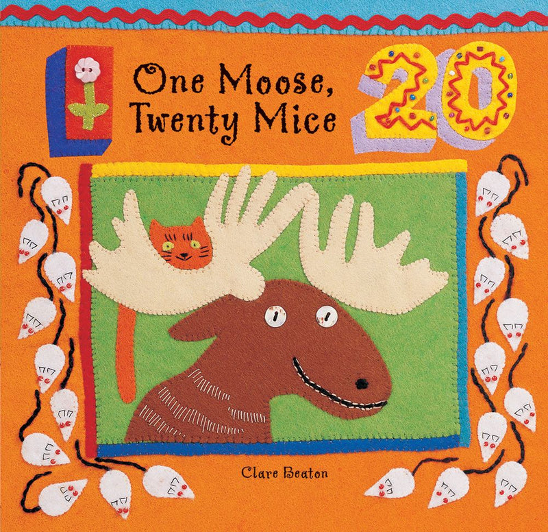 Board Book - One Moose, Twenty Mice-Mountain Baby