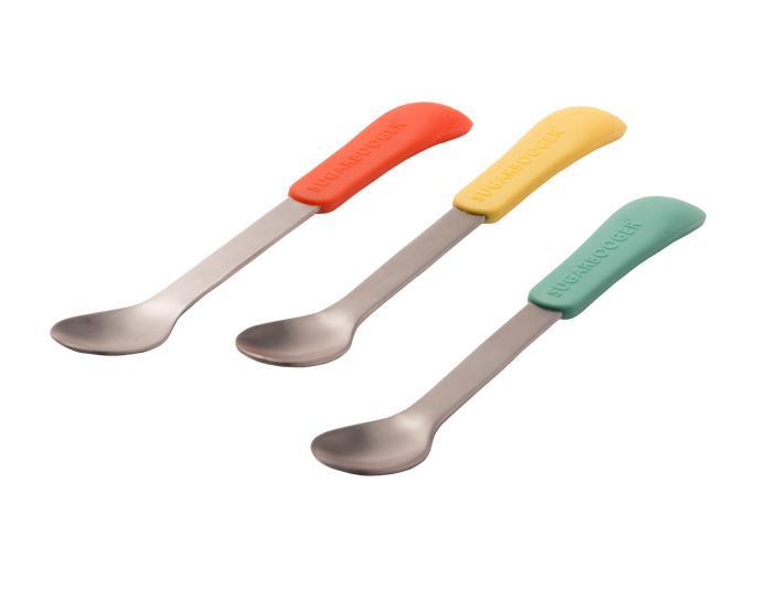 ORE Good Lunch Lil Bitty Spoons 3pk - Neutral-Mountain Baby