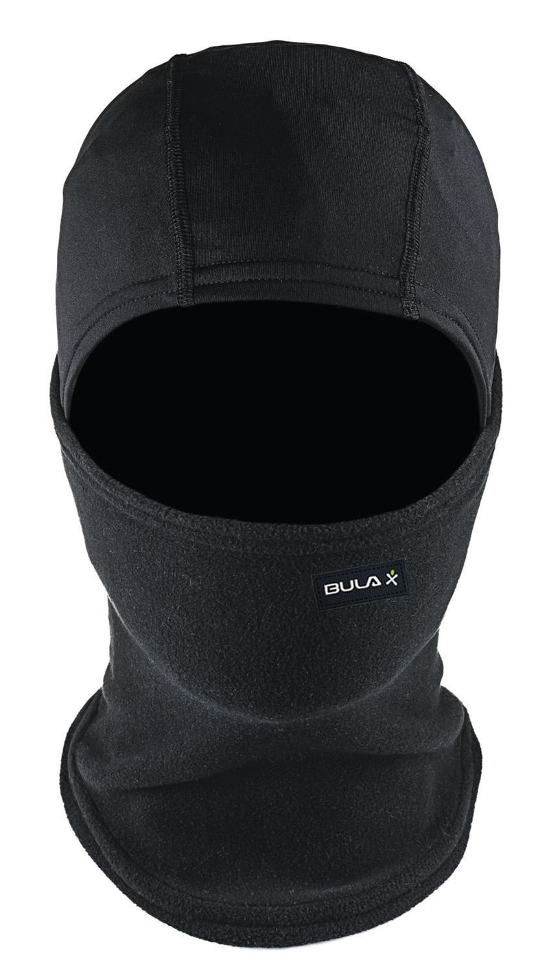 Bula Balaclava - PowerFleece Convertible Balaclava/Helmet Liner - Black-Mountain Baby