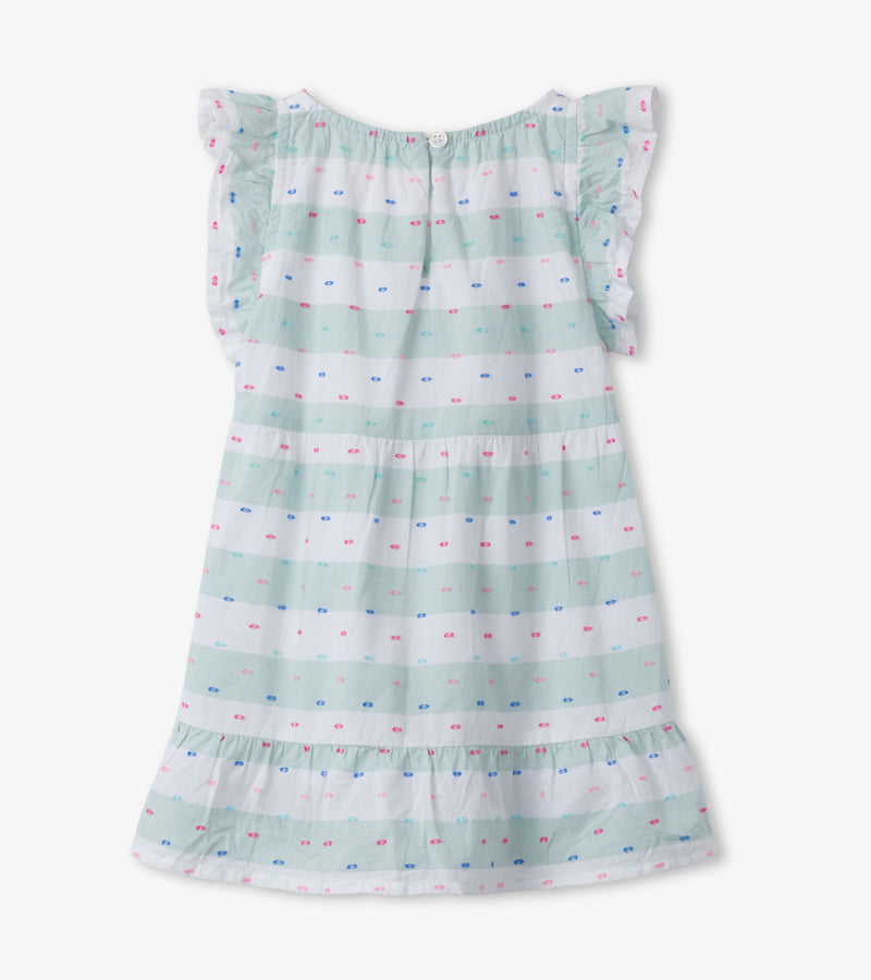 Hatley Baby Ruffle Dress - Swiss Dots-Mountain Baby