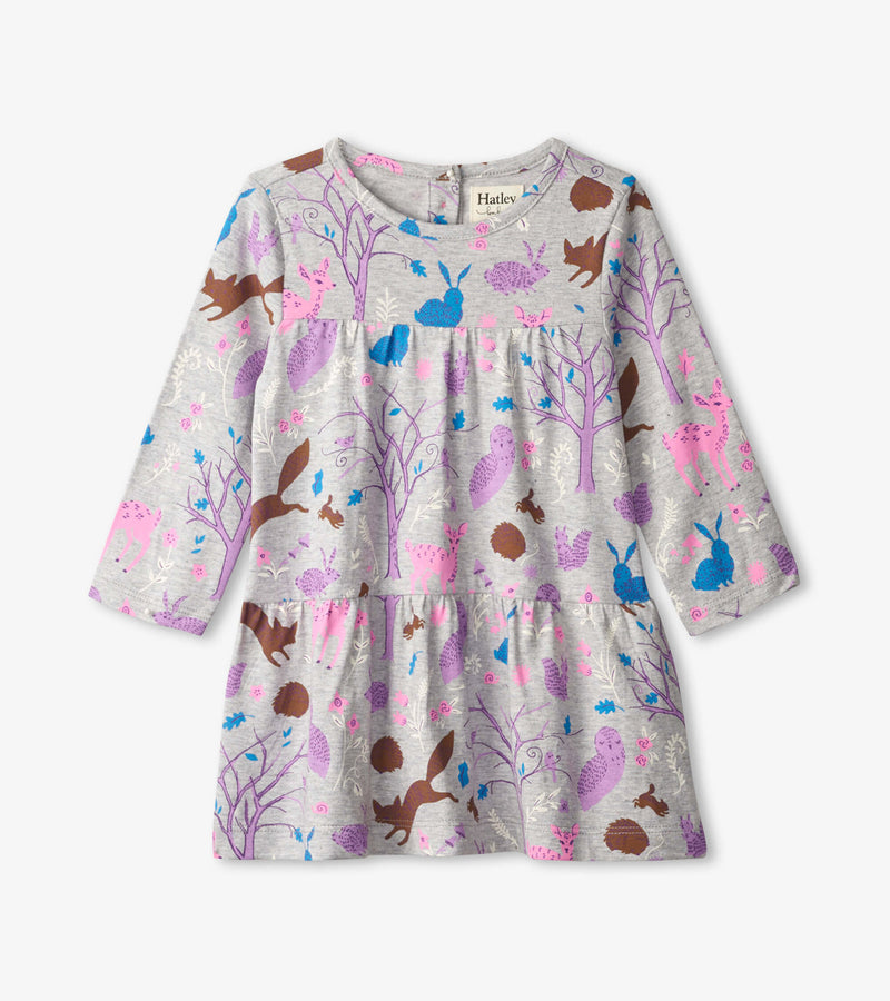 Hatley Baby Tiered Dress - Forest Baby-Mountain Baby