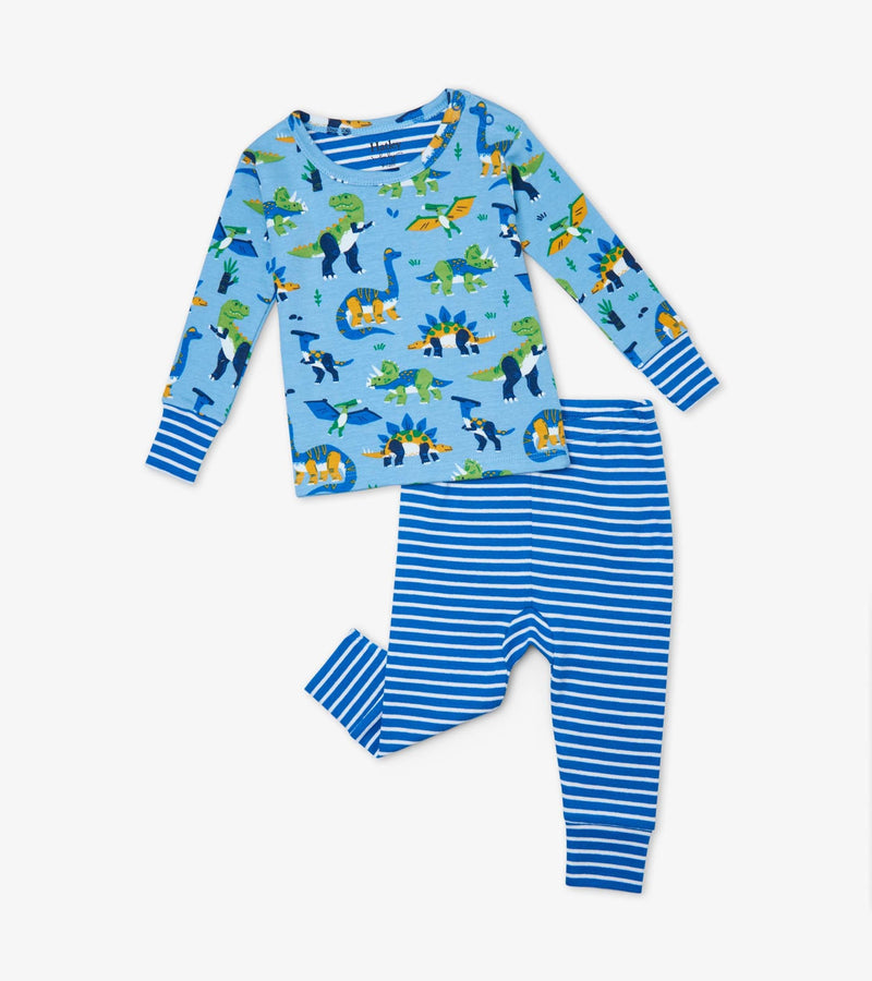 Hatley Baby Organic Cotton Pajama Set - Curious Dinos-Mountain Baby