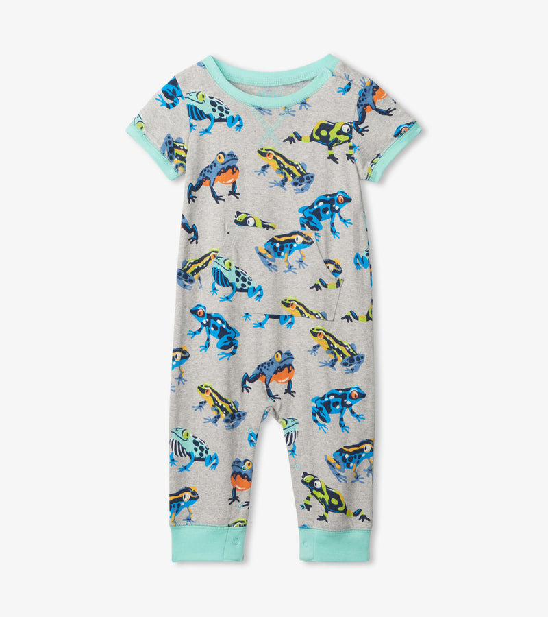 Hatley Baby Romper - Leaping Frogs-Mountain Baby