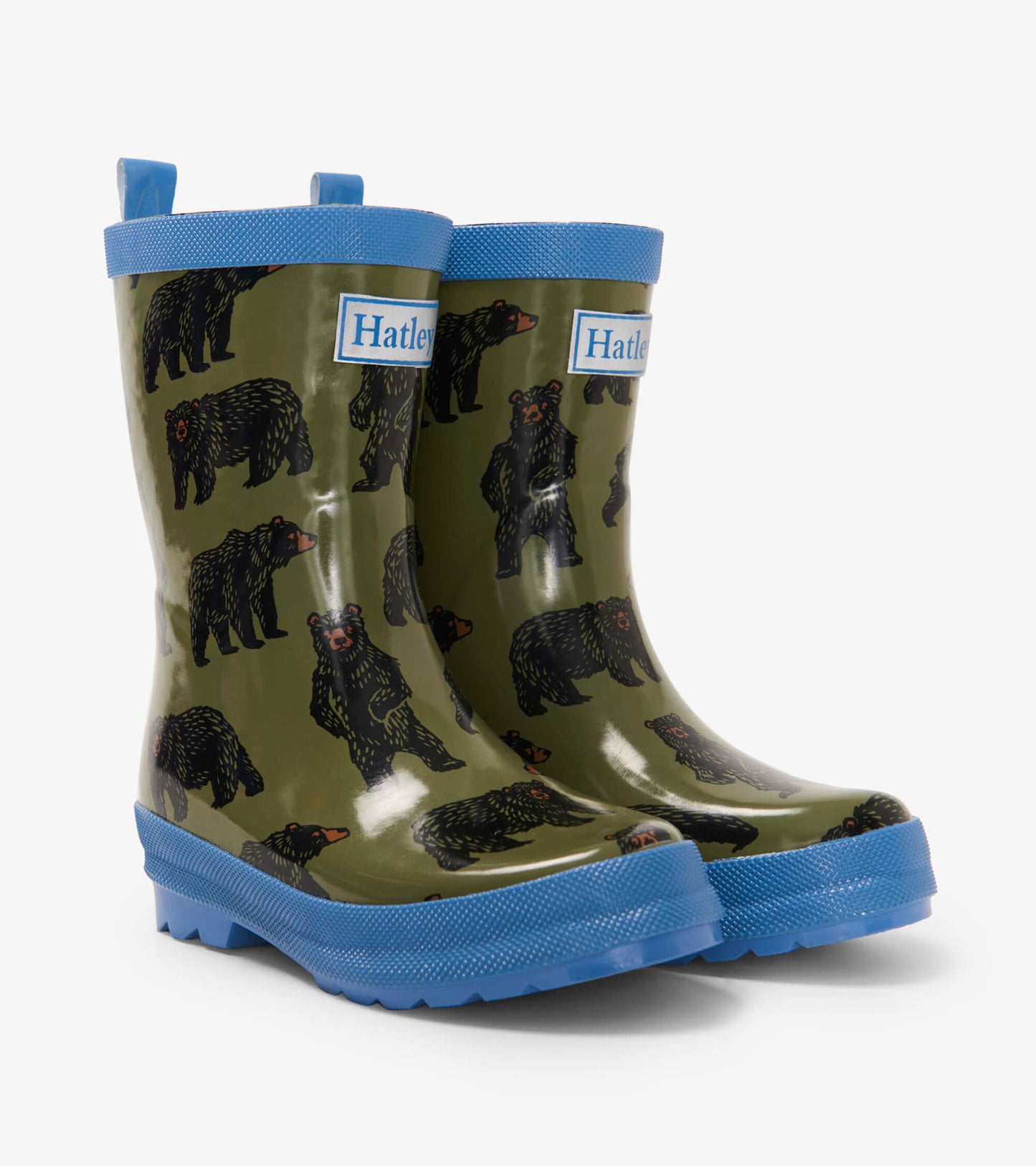 Hatley Rain Boots - Shiny Wild Bears-Mountain Baby