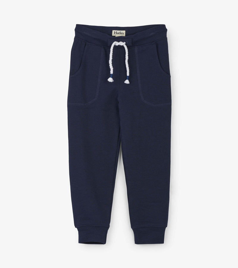 Hatley Jogger Pant - Navy Slim Fit-Mountain Baby