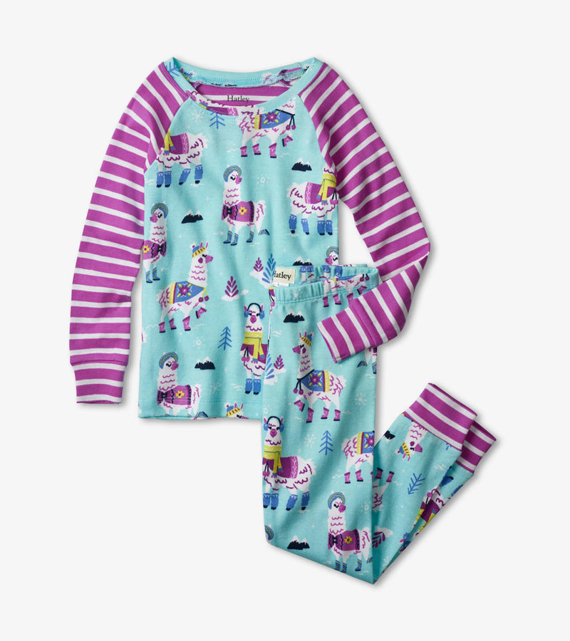 Hatley Organic Cotton Pajama Set - Mountaineer Alpacas-Mountain Baby