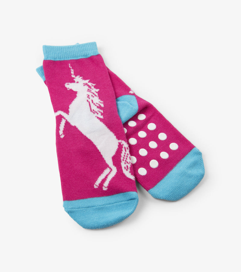 Little Blue House Kids Animal Sock - Glow Unicorn-Mountain Baby