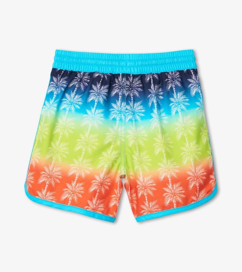 Hatley Swim Shorts - Gradient Palms-Mountain Baby