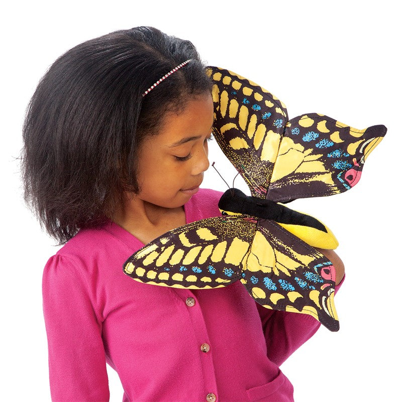 Folkmanis Puppets - Swallowtail Butterfly-Mountain Baby