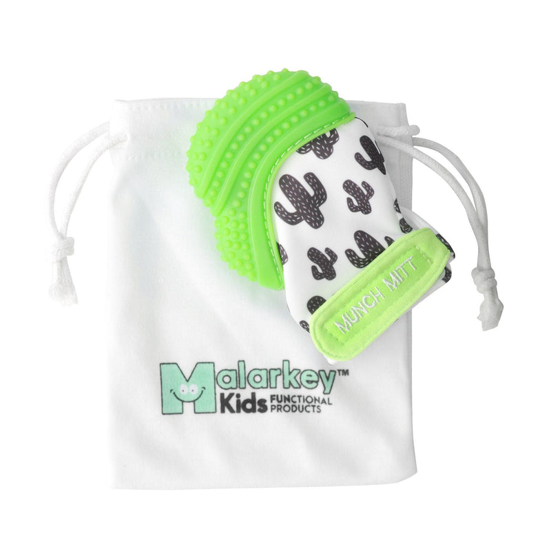 Malarkey Kids Munch Mitt - Green Cactus-Mountain Baby