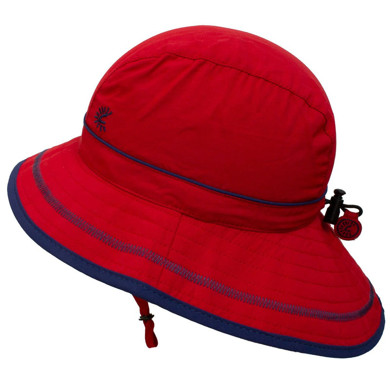Calikids Quick Dry Beach Hat - Racing Red-Mountain Baby