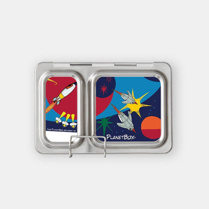 PlanetBox Lunch Container - Shuttle - Magnetic Decorations-Mountain Baby