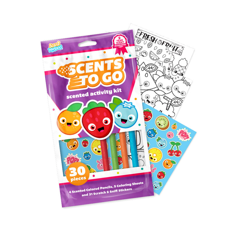Scents To Go Coloured Smencil Set - Purple-Mountain Baby