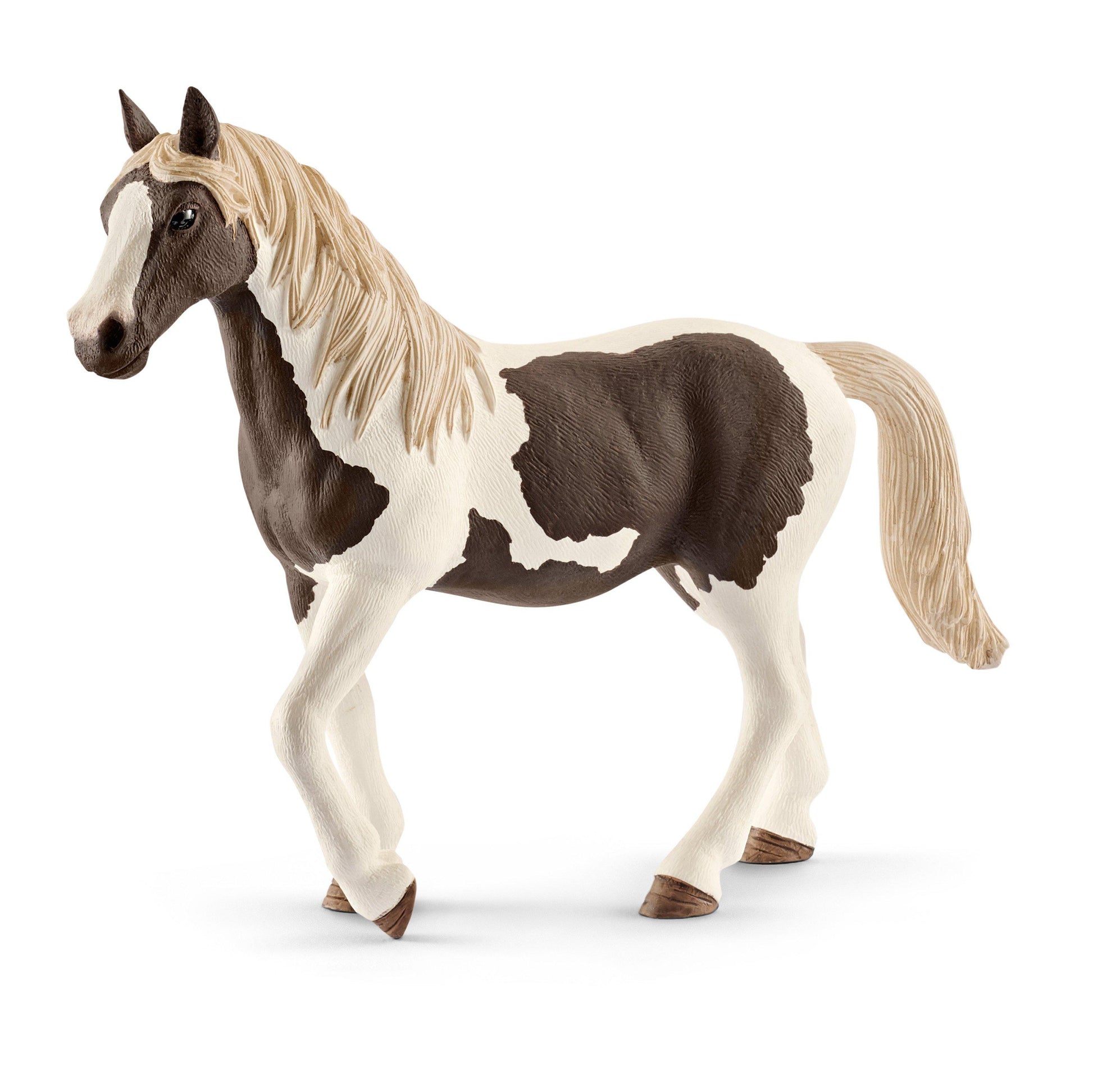 Schleich Animal Figurine - Horses - Pinto Mare-Mountain Baby