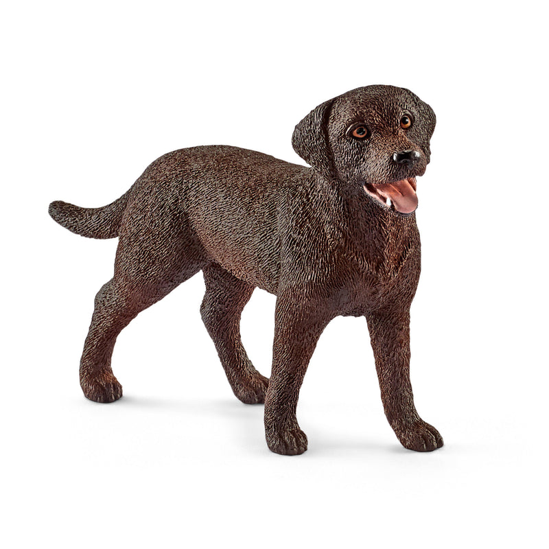 Schleich Animal Figurine - Dog - Labrador Retriever Female-Mountain Baby
