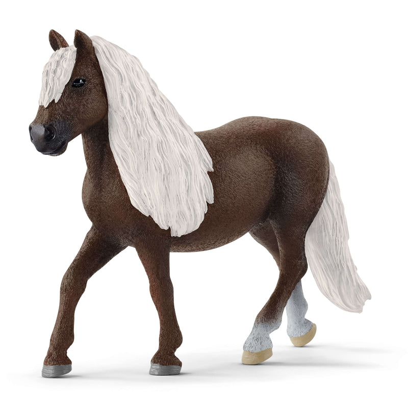 Schleich Animal Figurine - Horses - Black Forest Mare-Mountain Baby