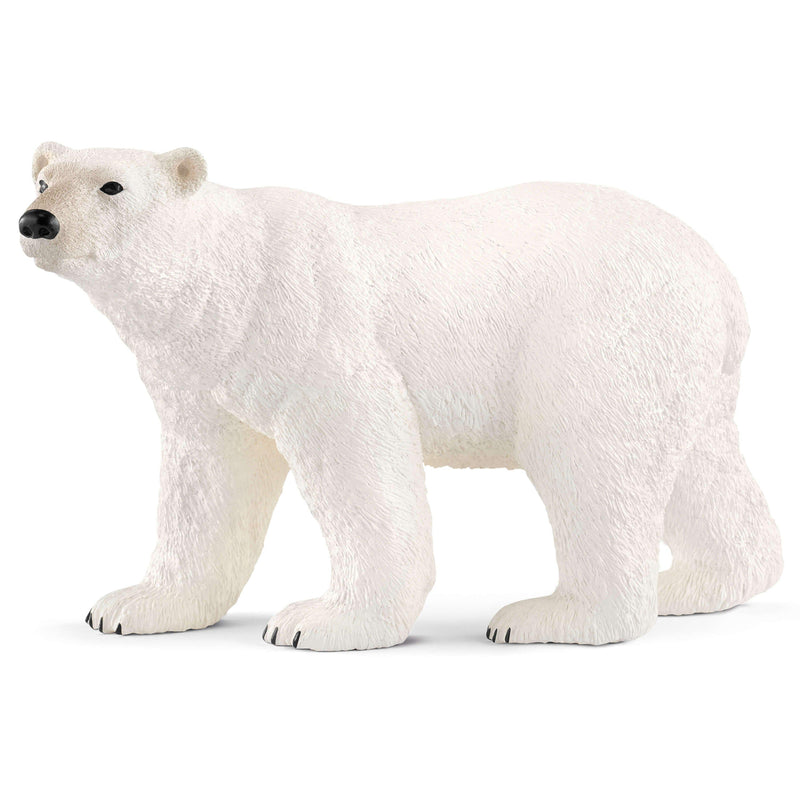 Schleich Animal Figurine - Polar Bear-Mountain Baby