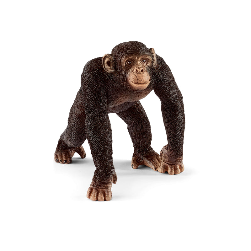 Schleich Animal Figurine - Chimpanzee Male-Mountain Baby