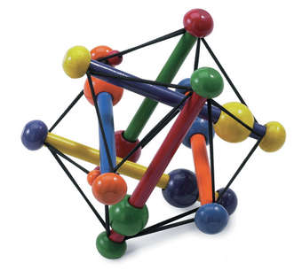 Manhattan Toys Skwish Wooden Baby Toy-Mountain Baby