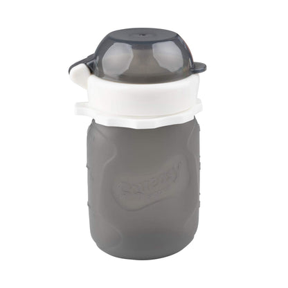Squeasy Gear Food Pouch Snacker - 3.5oz - Grey-Mountain Baby