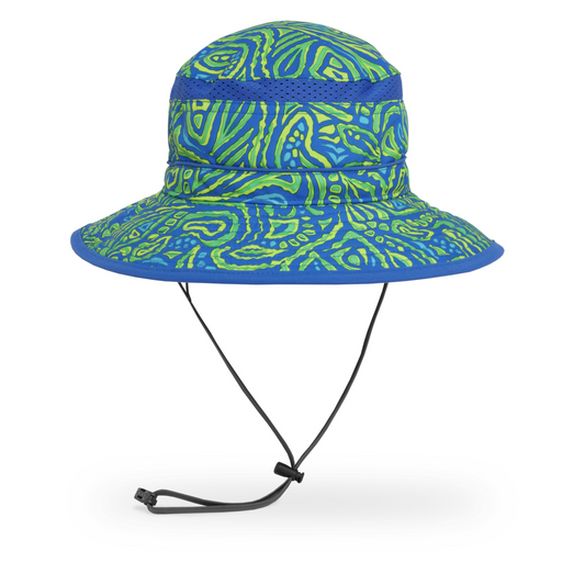 Sunday Afternoons Hats - Kids Fun Bucket Hat - Green Fossil-Mountain Baby
