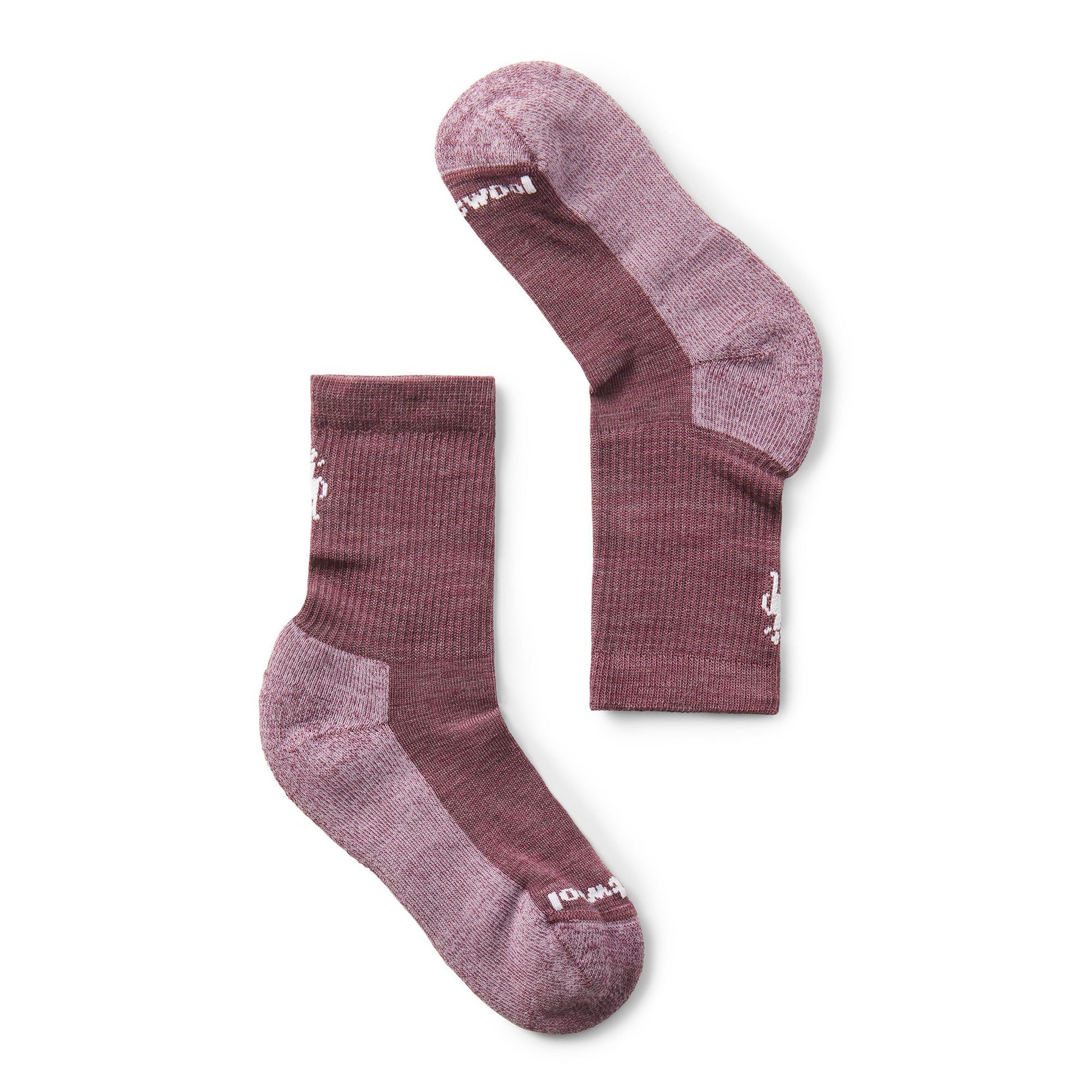 SmartWool Light Hiking Socks - Crew - Argyle Purple-Mountain Baby