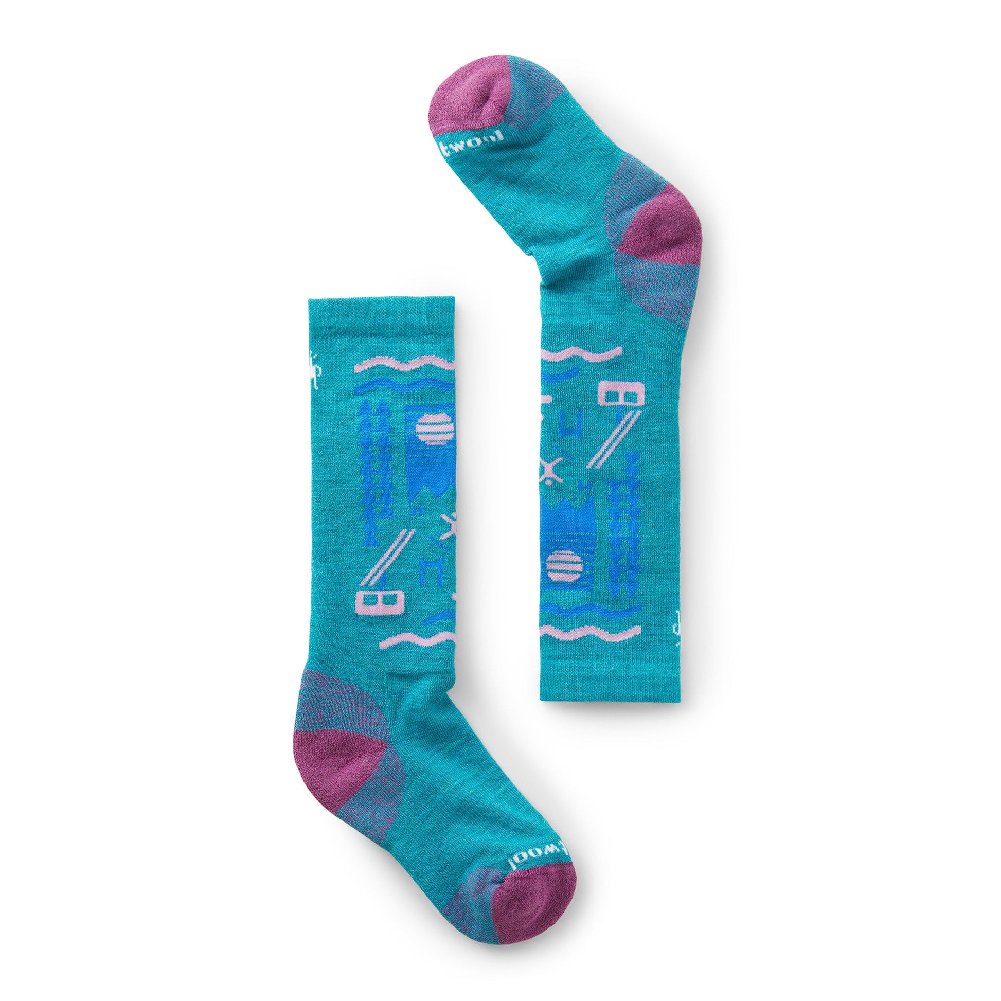 SmartWool Wintersport Sock - Ski Day - Capri-Mountain Baby