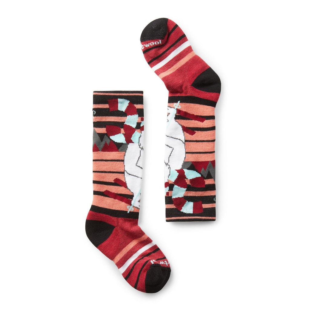 SmartWool Winter Socks - Yeti Pattern - Black-Mountain Baby