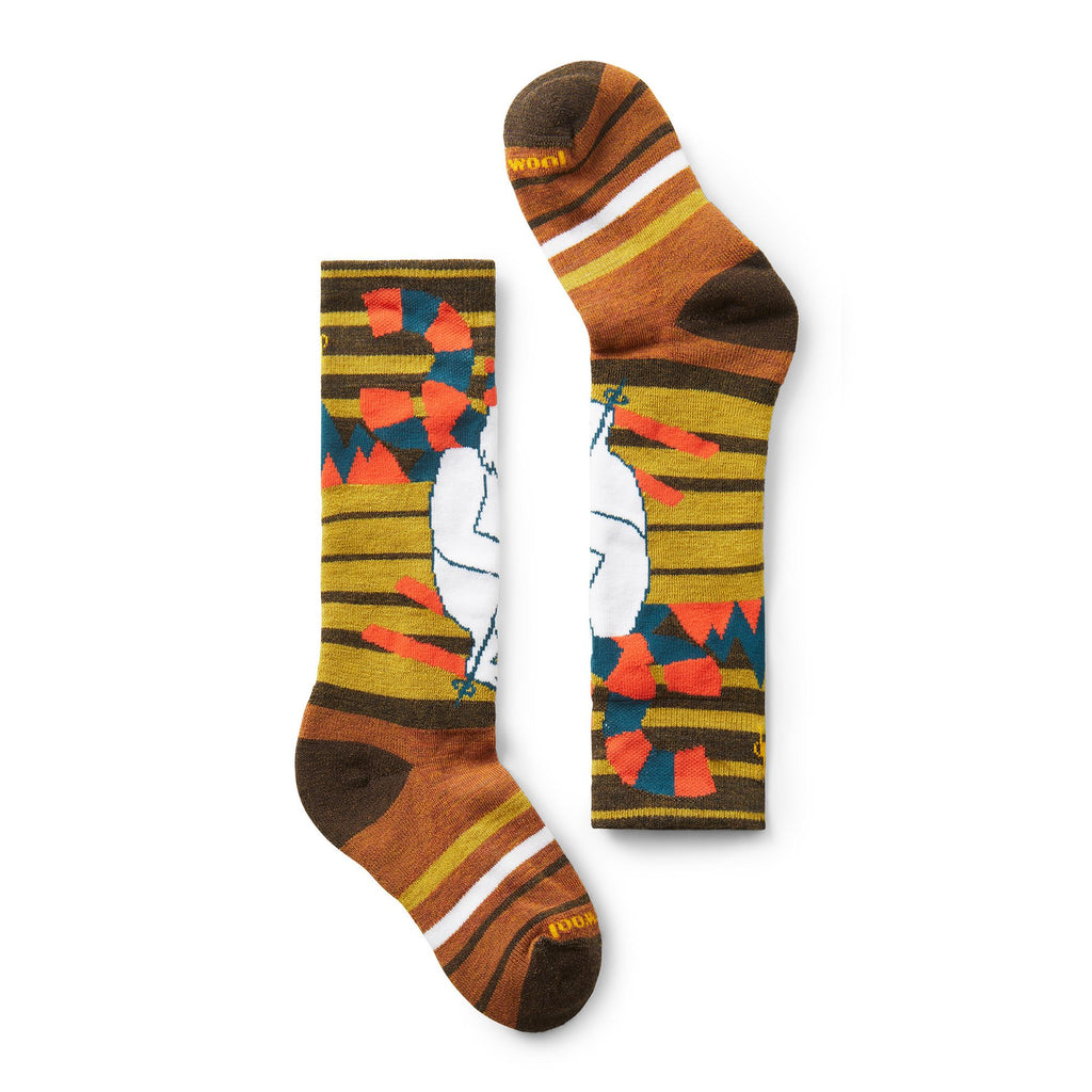 SmartWool Winter Socks - Yeti Pattern - Olive-Mountain Baby