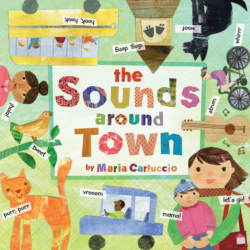 Board Book - Sounds Around Town-Mountain Baby