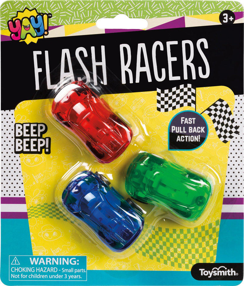 Toysmith Flash Racers Pullback Cars - New-Mountain Baby