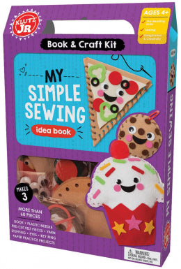Klutz Jr. Book & Craft Kit - My Simple Sewing Kit-Mountain Baby