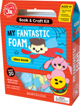 Klutz Jr. Book & Craft Kit - My Fantastic Foam-Mountain Baby
