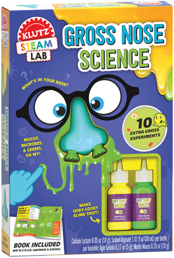 Klutz STEAM Lab - Gross Nose Science-Mountain Baby
