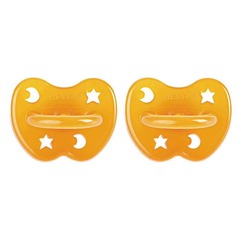 Hevea Soother Pacifier 2-Pack - Orthodontic - Classic-Mountain Baby