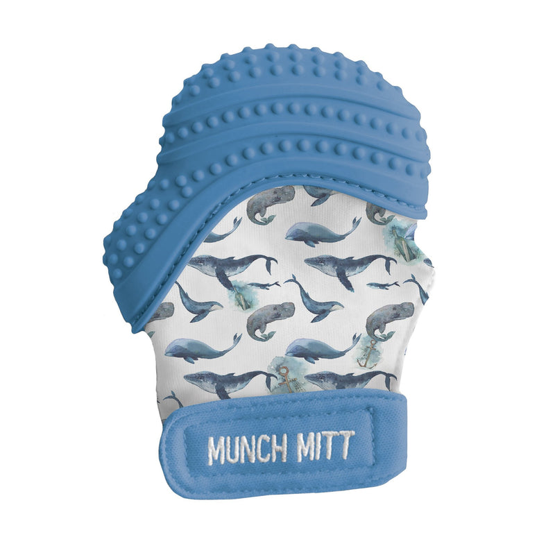 Malarkey Kids Munch Mitt - Whales-Mountain Baby
