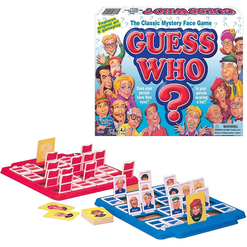 Classic Guess Who Board Game-Mountain Baby