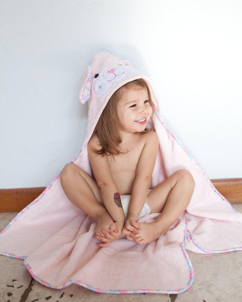 Zoocchini Hooded Baby Towel - Beatrice The Bunny-Mountain Baby